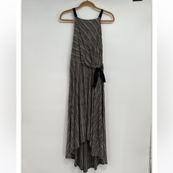 NWT ANTHROPOLOGIE Maeve SALSOLA DRESS Size XS Faux Wrap High Low Midi Dress - Picture 3 of 13